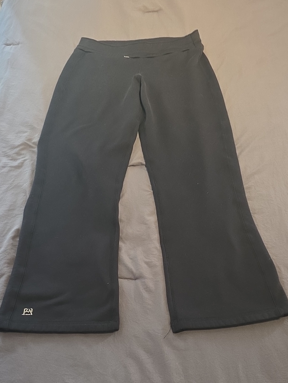 Avalanche Black Boot-Cut Flare Pants
